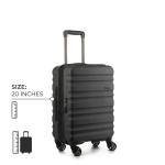 Antler Juno 2 Dlx Trolley 4W S   - 20"Black MS Department Store Oman