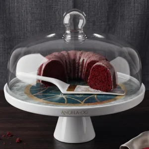 Angela Cake Set With Cover - OMK228 MS Department Store Oman