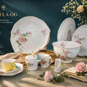 Angela Dinner Set - OBRD313 MS Department Store Oman