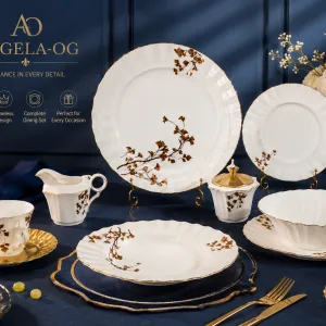 Angela Dinner Set - OBRD347 MS Department Store Oman