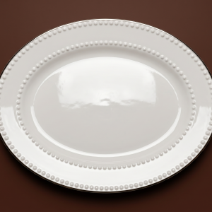Angela-Og Oval Platter - ORM397 MS Department Store Oman