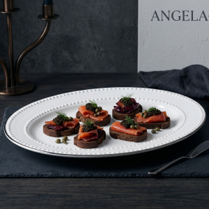 Angela Oval Platter - ORM397 MS Department Store Oman