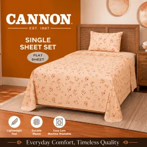 Cannon Bedsheet Single 2Pc MS Department Store Oman