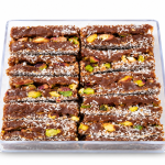 Al-Sharaa Dates Rolls With Pistachios - 450G MS Department Store Oman