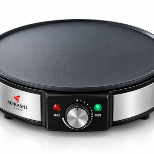 Mebashi Crepe Maker (30cm; Black) MS Department Store Oman