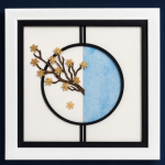 Modern Framed Winter Branch Wall Art MS Department Store Oman