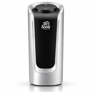 Dr Scent Car Diffuser Voltalia Digital Silver With Logo (N.Device) MS Department Store Oman