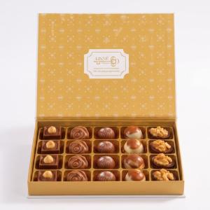 Linne Chocolate Classic Assorted Open Chocolate 20Pcs Box MS Department Store Oman