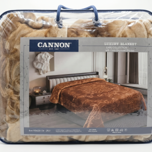 Cannon Pearl Single Blanket 2 Ply Size 160/220 3Kg MS Department Store Oman