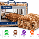 Cannon Pearl Single Blanket 2 Ply Size 160/220 3Kg MS Department Store Oman