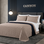 Cannon Bed Sheet King 3Pc MS Department Store Oman