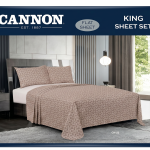 Cannon Bed Sheet King 3Pc MS Department Store Oman