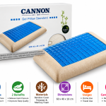 Cannon Gel Pillow Standard 60X40X10 MS Department Store Oman