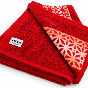 Cannon Wings 81X163 Bath Sheet Towel Burgundy MS Department Store Oman