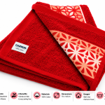 Cannon Wings 81X163 Bath Sheet Towel Burgundy MS Department Store Oman