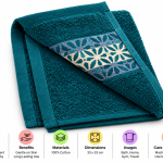 Cannon Wings 33X33 Cloth Towel Blue MS Department Store Oman