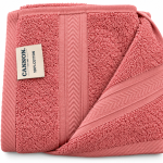 Cannon Bath Towel 70X140 Plain2  Tea Rose MS Department Store Oman