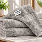 Cannon Wash Cloth  33X33 Plain2  L.Grey MS Department Store Oman