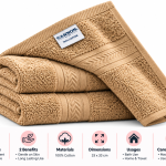 Cannon Wash Cloth  33X33 Plain2  Linen MS Department Store Oman