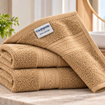 Cannon Wash Cloth  33X33 Plain2  Linen MS Department Store Oman