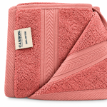 Cannon Hand Towel 41X66 Plain2  Tea Rose MS Department Store Oman
