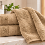 Cannon Hand Towel  41X66 Plain2  Linen MS Department Store Oman