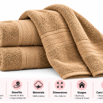 Cannon Hand Towel  41X66 Plain2  Linen MS Department Store Oman