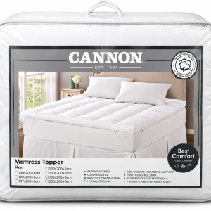Cannon Mattress Topper King 180X200+8 MS Department Store Oman