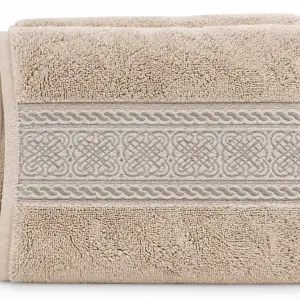 Field Crest Arabesque Face Towel 50X100 Beige