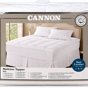 Cannon Mattress Topper King 200X200+8 MS Department Store Oman