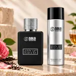 Hamidi Gift Set 2Pc Rose & Tea- 100Ml + 75Ml Deo (Solo Collection)