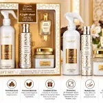 Hamidi Natural Musk Tahara 4 Pc Gift Set Air Freshner 480Ml+100Ml+50Gm+12Ml