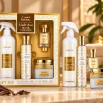 Hamidi Natural Musk Tahara 4 Pc Gift Set Air Freshner 480Ml+100Ml+50Gm+12Ml