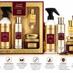 Hamidi Natural 4Pc Gift Set Oud Air Freshner 480Ml+50Gm+Muattar 100Ml Edp +12Ml Cpo
