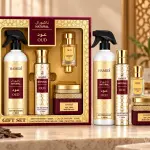 Hamidi Natural 4Pc Gift Set Oud Air Freshner 480Ml+50Gm+Muattar 100Ml Edp +12Ml Cpo