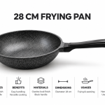 Angela Granite-Look Frying Pan – 28 cm MS Department Store Oman