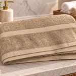 Dream Bath Sheet 81X163 Cm 450Gsm Doeskin