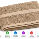 Dream Bath Sheet 81X163 Cm 450Gsm Doeskin