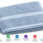 Dream Bath Towel 70X140 Cm 450Gsm Cashmere Blue