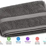 Dream Bath Towel 70X140 Cm 450Gsm Dark Grey