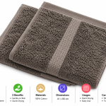 Dream Hand Towel 41X66 Cm 450Gsm Dark Grey