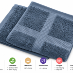 Dream Hand Towel 41X66 Cm 450Gsm Moon Light Blue