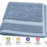 Dream Wash Cloth 33X33 Cm 450 Gsm Cashmere Blue