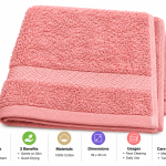 Dream Wash Cloth 33X33 Cm 450 Gsm Chalk Pink