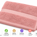 Dream Face Towel 50X100 Cm 450Gsm Chalk Pink