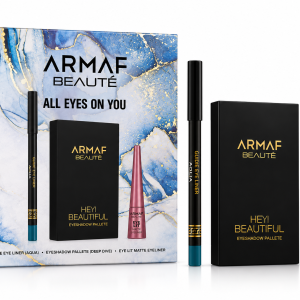 Armaf beaute All Eyes On You Glide It + Hey Beautiful Palette + Eye L.I.T Eyeliner