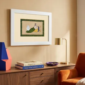 Traditional Persian Miniature Style Framed Wall Art MS Department Store Oman