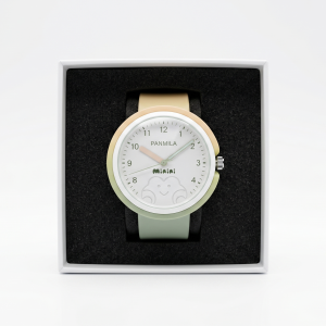 Panmila White Dial+Green/Orange Strap MS Department Store Oman