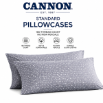 Cannon Pillow Cover Dots Design180 Tc Size: 51 X 71 Cm  MS Department Store Oman