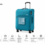 Pierre Cardin Soft Mergury 4W Trolley S   24"Teal MS Department Store Oman